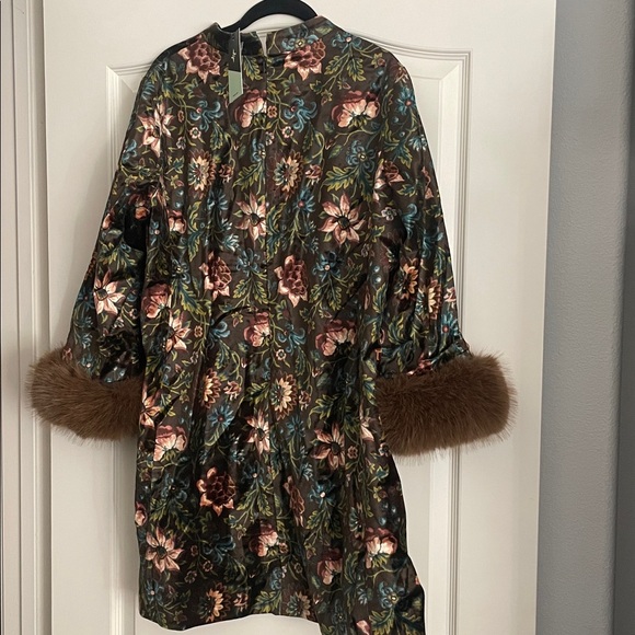 Tuckernuck Hazel Moonflower Velvet Mod Ellie Dress - Picture 13 of 14